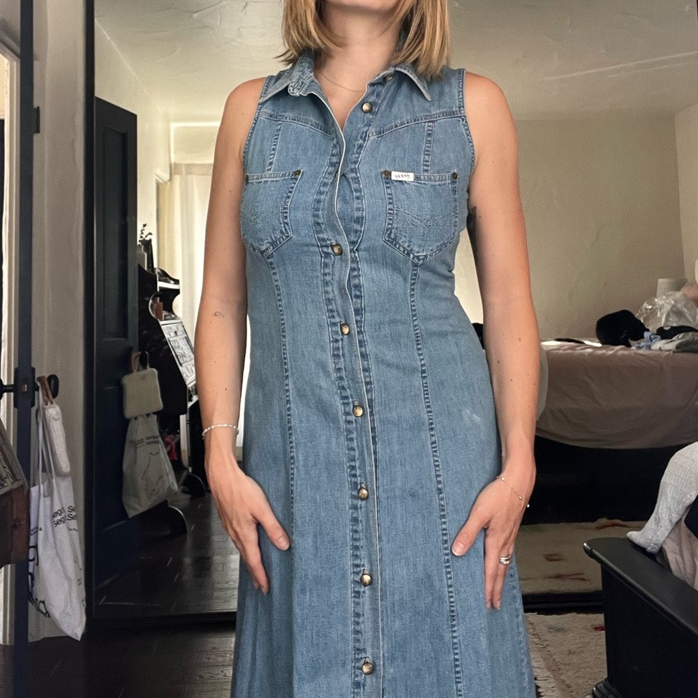 Guess Jeans Vintage Denim Dress